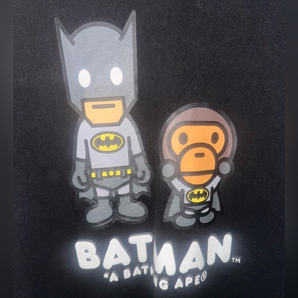 Baby milo Batman tee, Size : L. - Picture 2 of 6